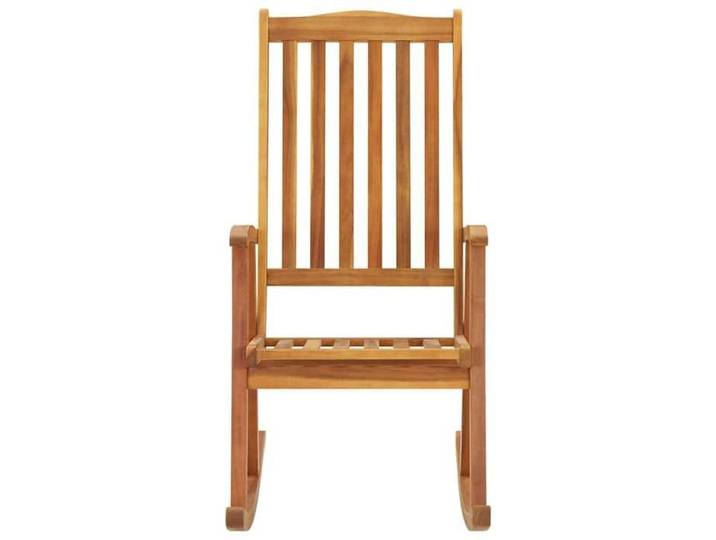 “Winter Sale TOP Chaise de jardin Brun - Chaise à bascule bois d'acacia massif PRO27029