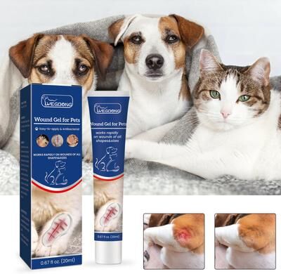 Happy Pet Pantry Pet Wound Care Liquid Bandage Gel For Dogs & Cats Pet Wound Care Liquid Bandage Gel For Dogs & Cats