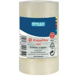 Stylex, Klebeband, Klebefilm 18mmx3m 5st. (18 mm)