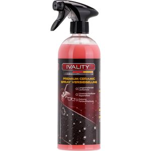 IVALITY Lackversiegelung Premium Keramik, Felgenversiegelung, Keramikversiegelung, hochglänzend, Spray 750ml