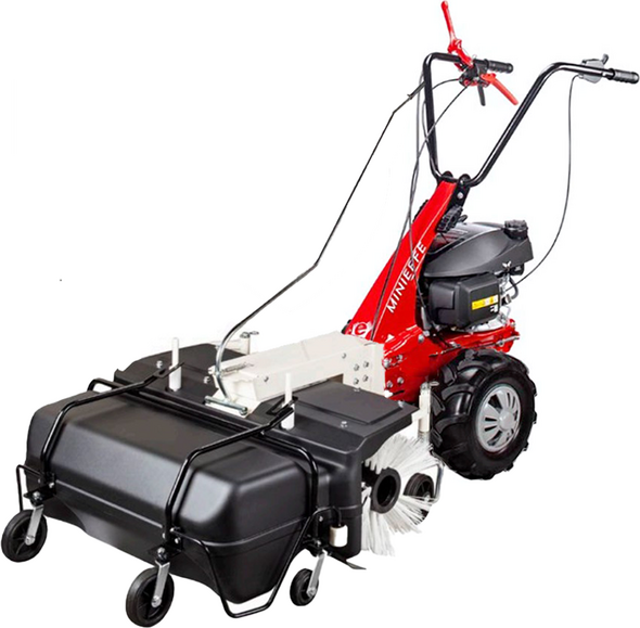 Eurosystems Minieffe M150 RM - Motospazzatrice con raccoglitore - Honda GCV170