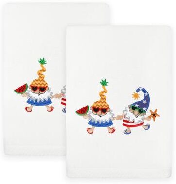 Authentic Hotel and Spa Summer Gnomes Hand Towels (Set of 2)