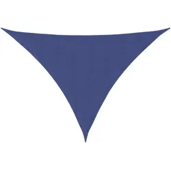 vidaXL Sonnenschirmsegel dreieckiges Oxford-Gewebe 4x5x6,4 m blau Modell Patio Xi Prime