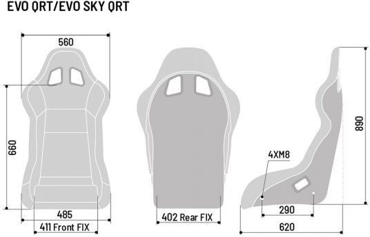 SPARCO 008007RNR Rennsitz