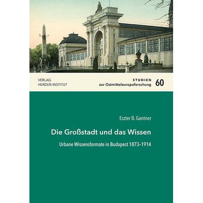 Die Großstadt und das Wissen, Taschenbuch von Eszter B. Gantner, Verlag Herder-Institut, 978-3-87969-492-1