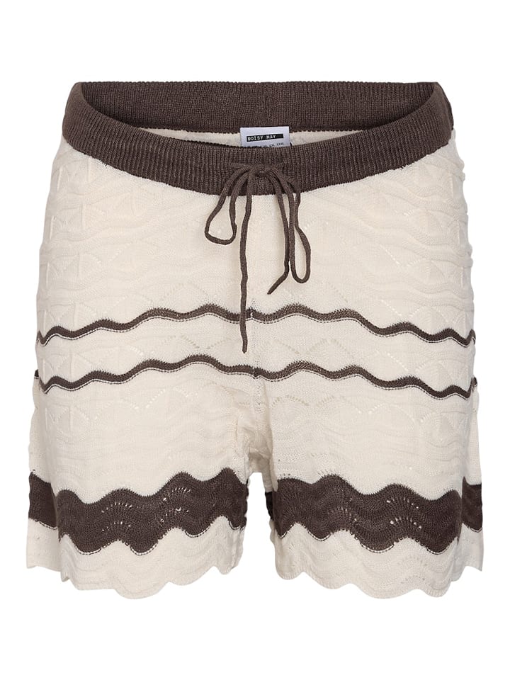 Noisy may Strickshorts in Beige - XS