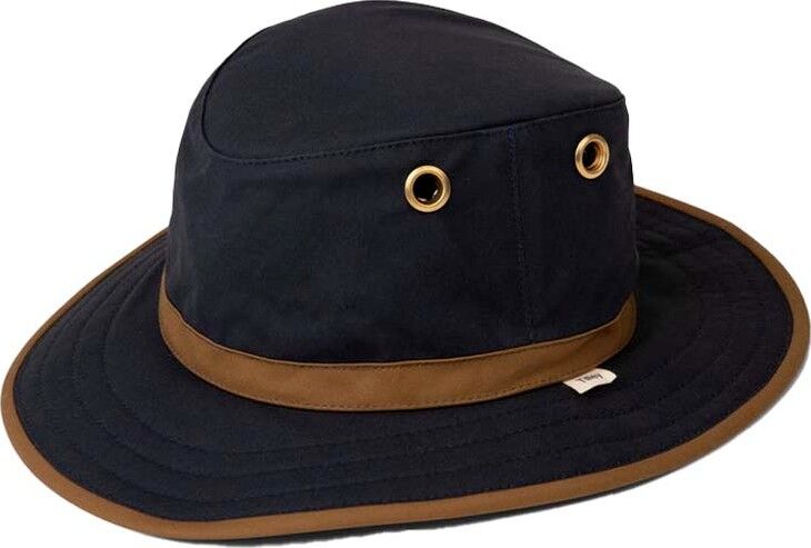 Tilley TWC7 Outback Waxed Cotton Navy/Tan 7 1/4 (58cm)