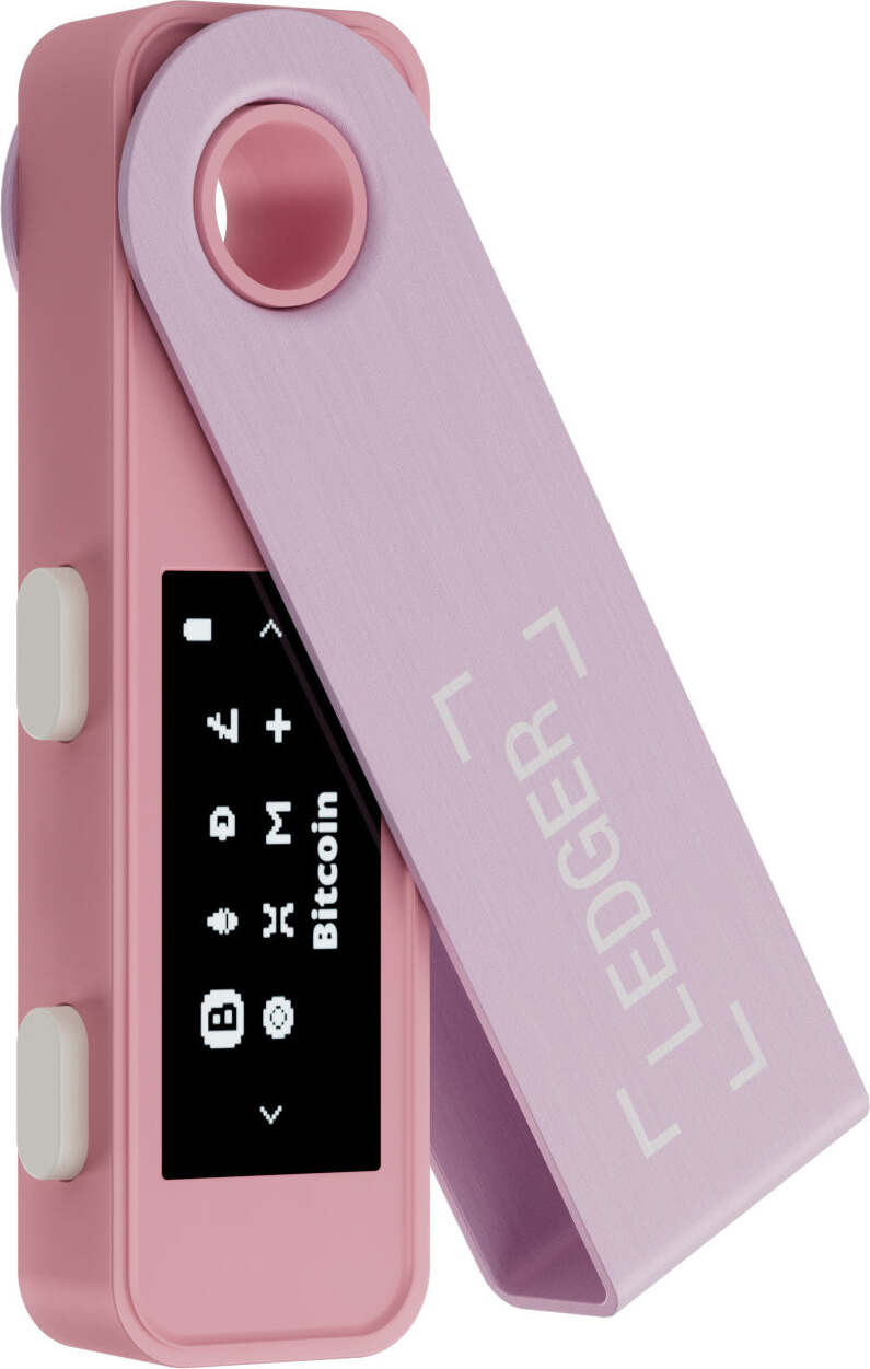 Ledger Nano S Plus Hardware-portemonnee Roze