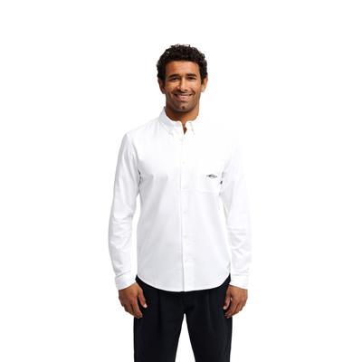 Langarmhemd QUIKSILVER "Diamond", Herren, Gr. S, weiß, Obermaterial: 100% Baumwolle., Hemden