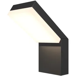Outdoor Wandleuchte Paso Aluminium Schwarz O595WL-L12B3K mit IP 54