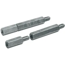 Schneider Electric NSYE1525 Sechskant-Abstandshalt.M5, H15 z. Erhöhen v Montageplatten usw. Lief.: 100  - 100 Stück