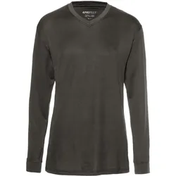Langarmshirt mit UV-Schutz "AUSTIN" - 3XL - grau