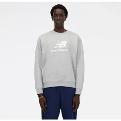 NEW BALANCE Herren Kapuzensweat Sport Essentials Fleece Logo Crew, Größe XXL in Grau Grau