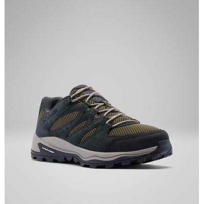 Wanderschuh COLUMBIA "REDMOND™ IV BREATHE™", Herren, Gr. 41,5, grün (schwarz moss, stinger), Leder, Schuhe Wanderschuh