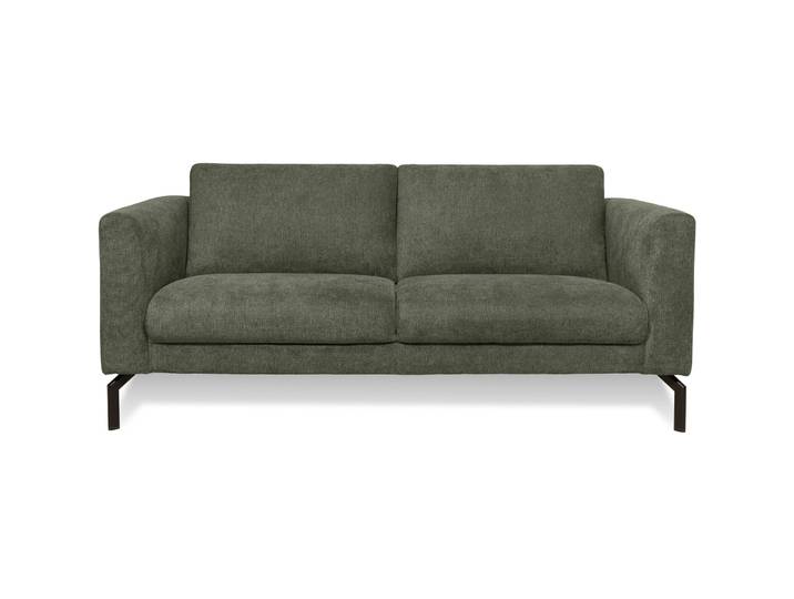Stilvolles Sofa Gomero Stoff dunkelgrün B 186 cm T 93 cm - Sofa