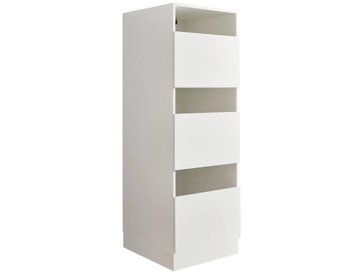 Wäscheschrank, Weiß, 2 Fächer, 50x162x67.5 cm, Waschküche, Wäscheschrank