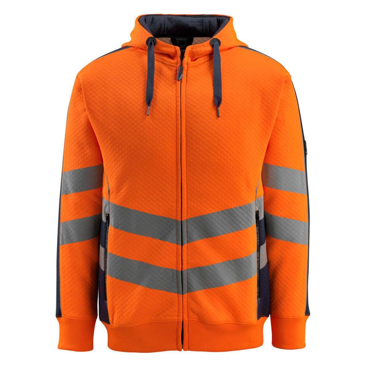 Mascot unisex Warnschutz-Langarmshirt Corby orange Grosse S (S) (5711074318612)