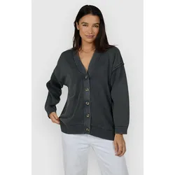 Salty Crew Seaside Strickjacke charcoal Gr. XL