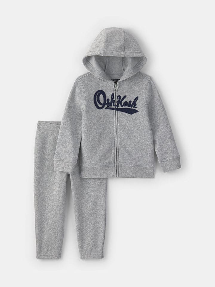 OshKosh 2tlg. Outfit in Grau - 86