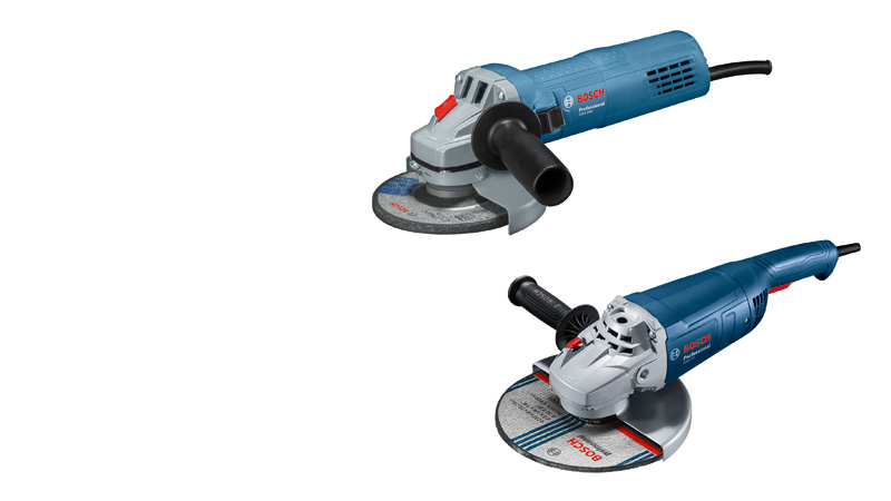 Bosch Combo Kit: 2-tlg. Winkelschleifer-Set: Winkelschleifer GWS 20-230 J + Winkelschleifer GWS 880 Kabelgebunden 06018C1306