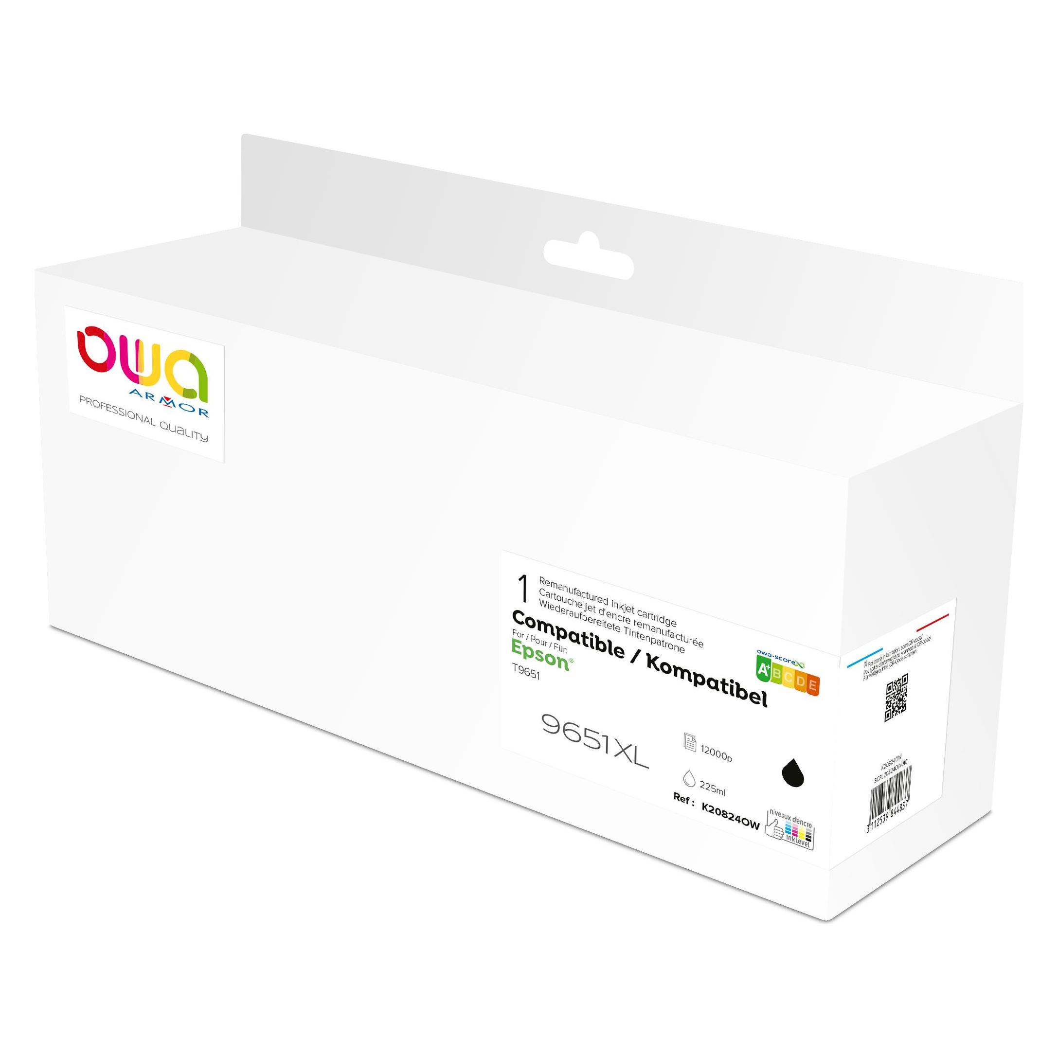 Armor OWA OWA Tinte komp. Epson C13T965140 schwarz (B) (K20824OW)