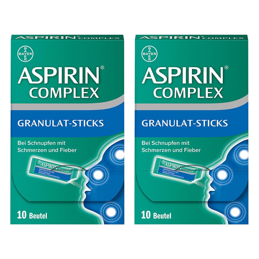 Bayer Vital GmbH Aspirin Complex Granulat-Sticks 500mg/30 mg 08102356