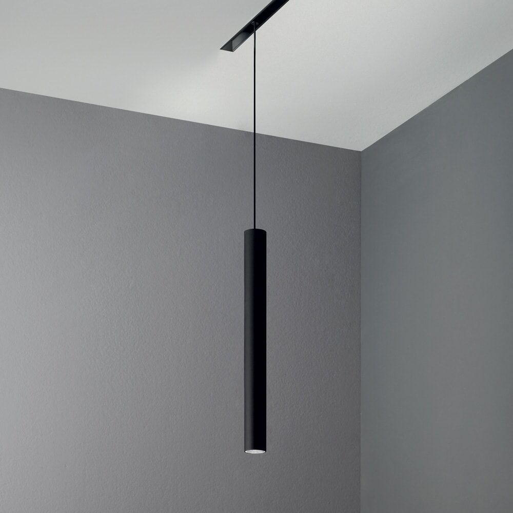 Ideal Lux Sistema lineal negro L 190 x H min 550 - max 2600 x D 40 mm