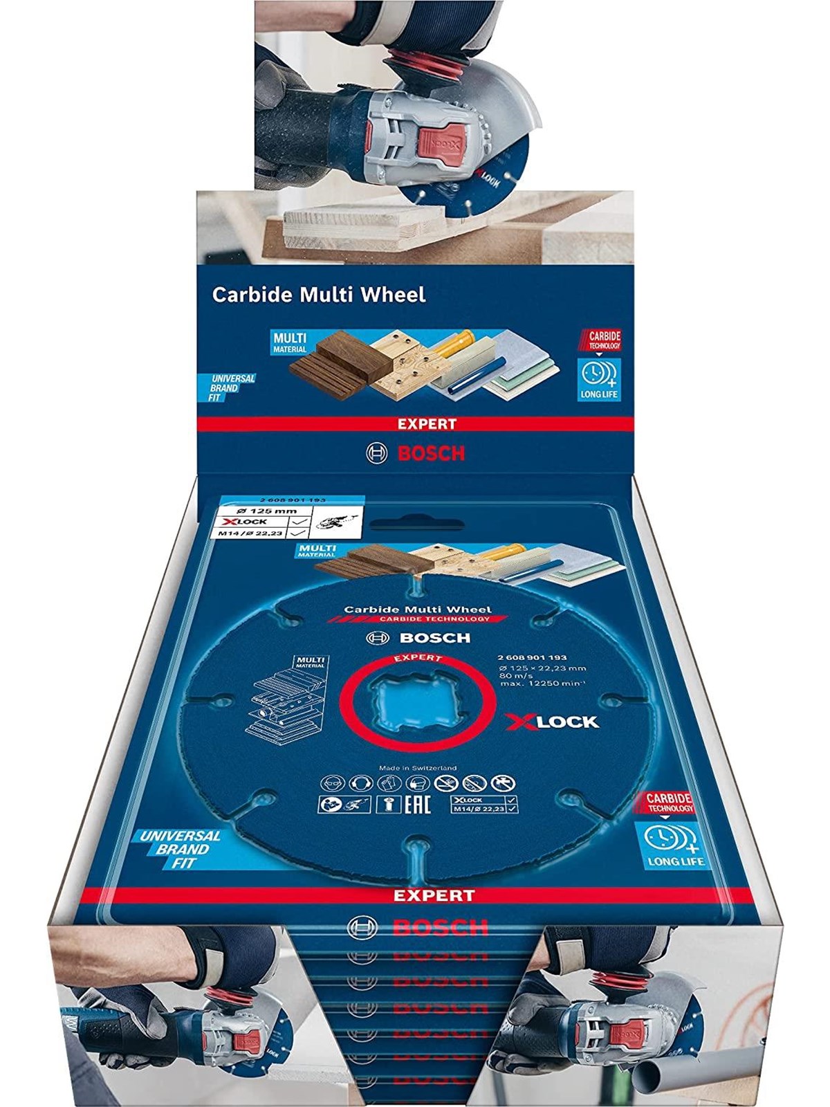 Bosch SKÆRESKIVE XL MULTIWHEEL 125MM HM 10 STK