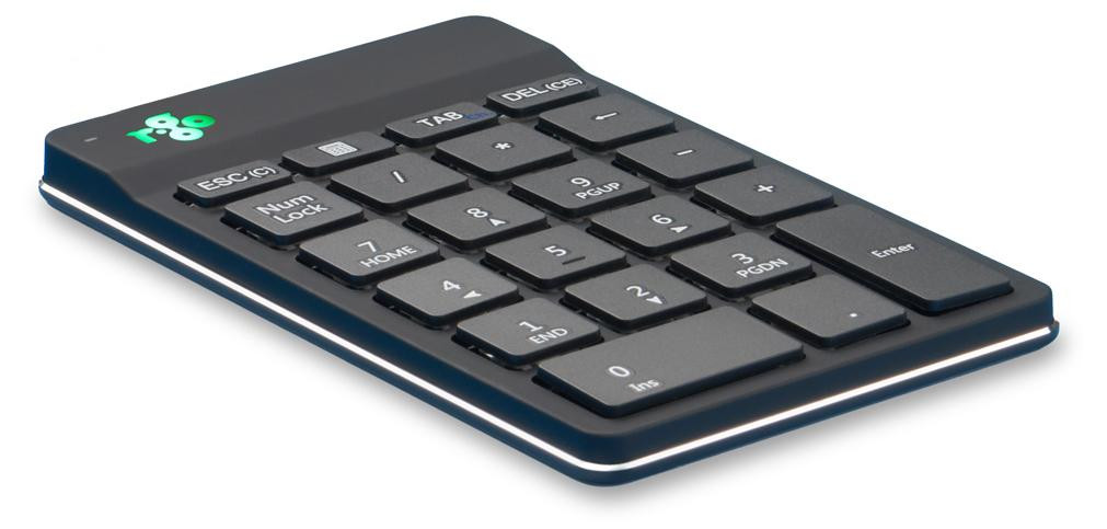 R-Go Tools RGOCONMWLBL Nummerblok draadloos zwart