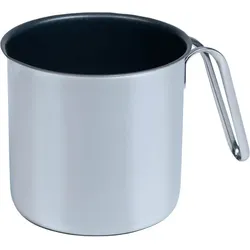 Kelomat Milchtopf Perfekt aus Edelstahl mit Schnabel Ø12 cm Antihaft Induktion