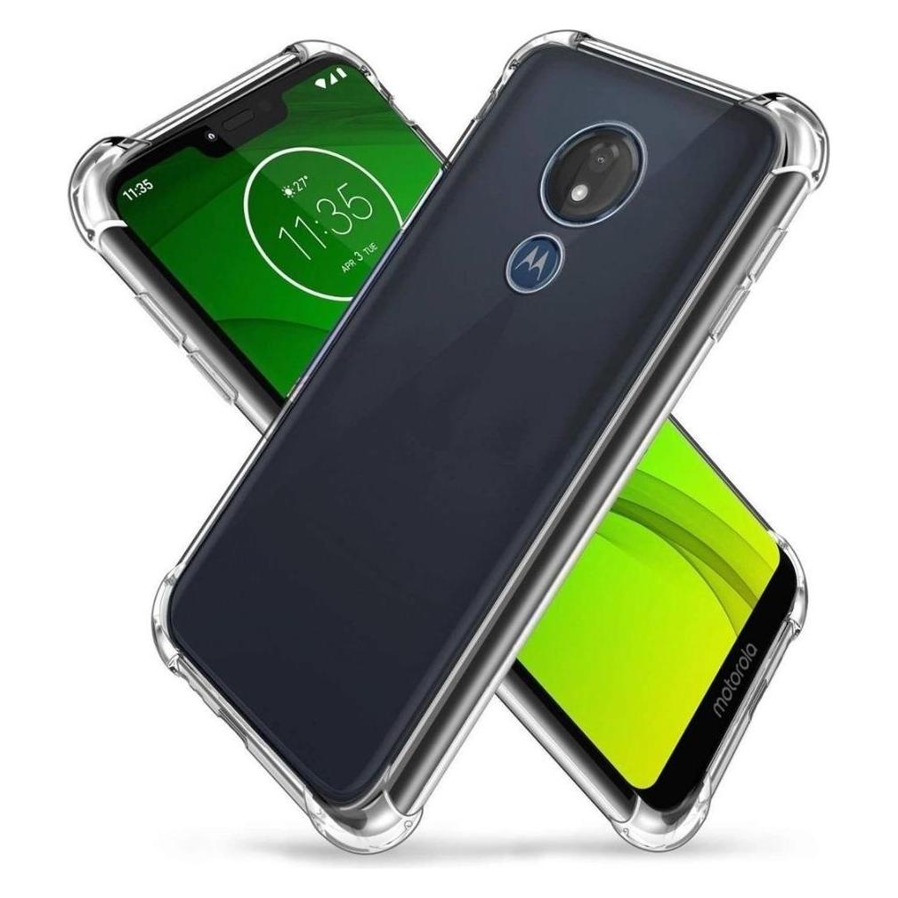 Screenguard Motorola Moto G7 Power Crystal Soft Airbag Bumper (Motorola Moto G7 Power) (00031315)