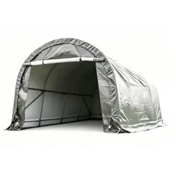 GreenYard Folien Autogarage, ca. 360 x 610 x 240 cm - Grau