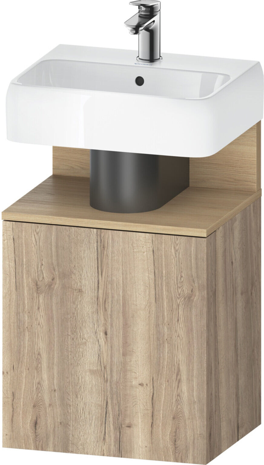 Duravit Waschtischunterschrank Qatego 44x35x64,5cm, 1 T, T r, E Natur/Ei marm. (QA4076R30550000)