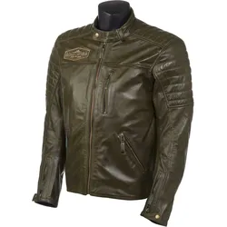 GC Bikewear Ramsey, Lederjacke - Grün - 50
