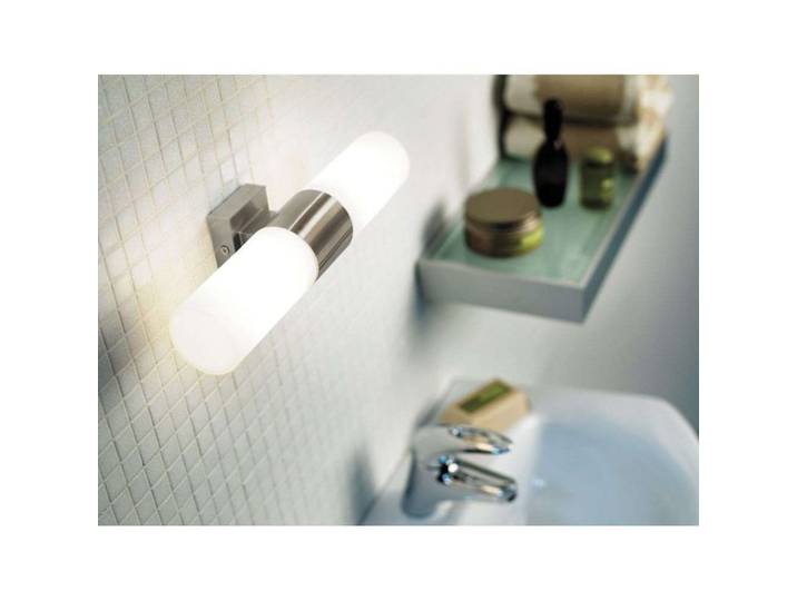 Tangens Double Wandleuchte Brushed Steel - Nordlux - Flurbereich - Metall