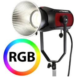 Falcon Eyes RGB LED Lampe DS-300C Pro (Studioleuchte), Dauerlicht, Mehrfarbig