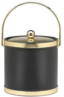 Kraftware Sophisticates 3-quart Metal Lid Ice Bucket