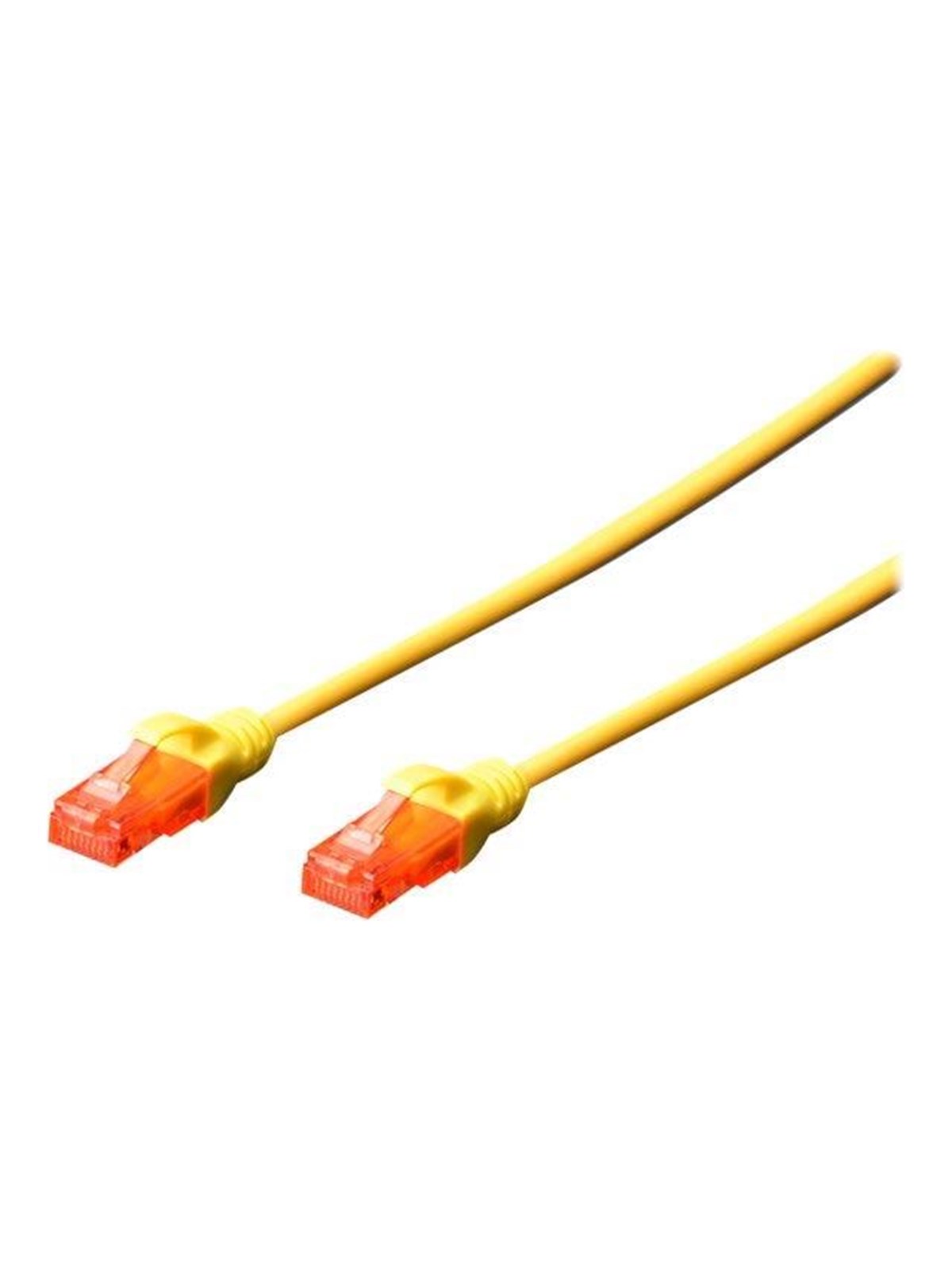 DIGITUS Professional patch cable - 10 m - yellow - Gelb - 10m