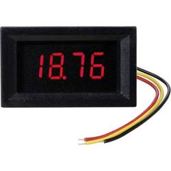 TRU COMPONENTS TC-VL4D-RED Digitales Einbaumessgerät TC-13461616