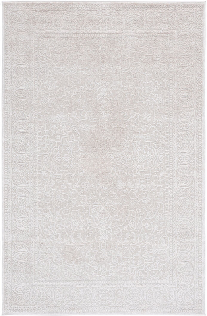 Latitude Vive Reflection Traditional Area Rug In Creme / Ivory Ivory;Creme Rectangle 91 x 152 cm
