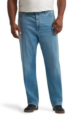 Men's Big & Tall Extreme Motion Loose Jean by Lee in Tenacity (Size 44 34)