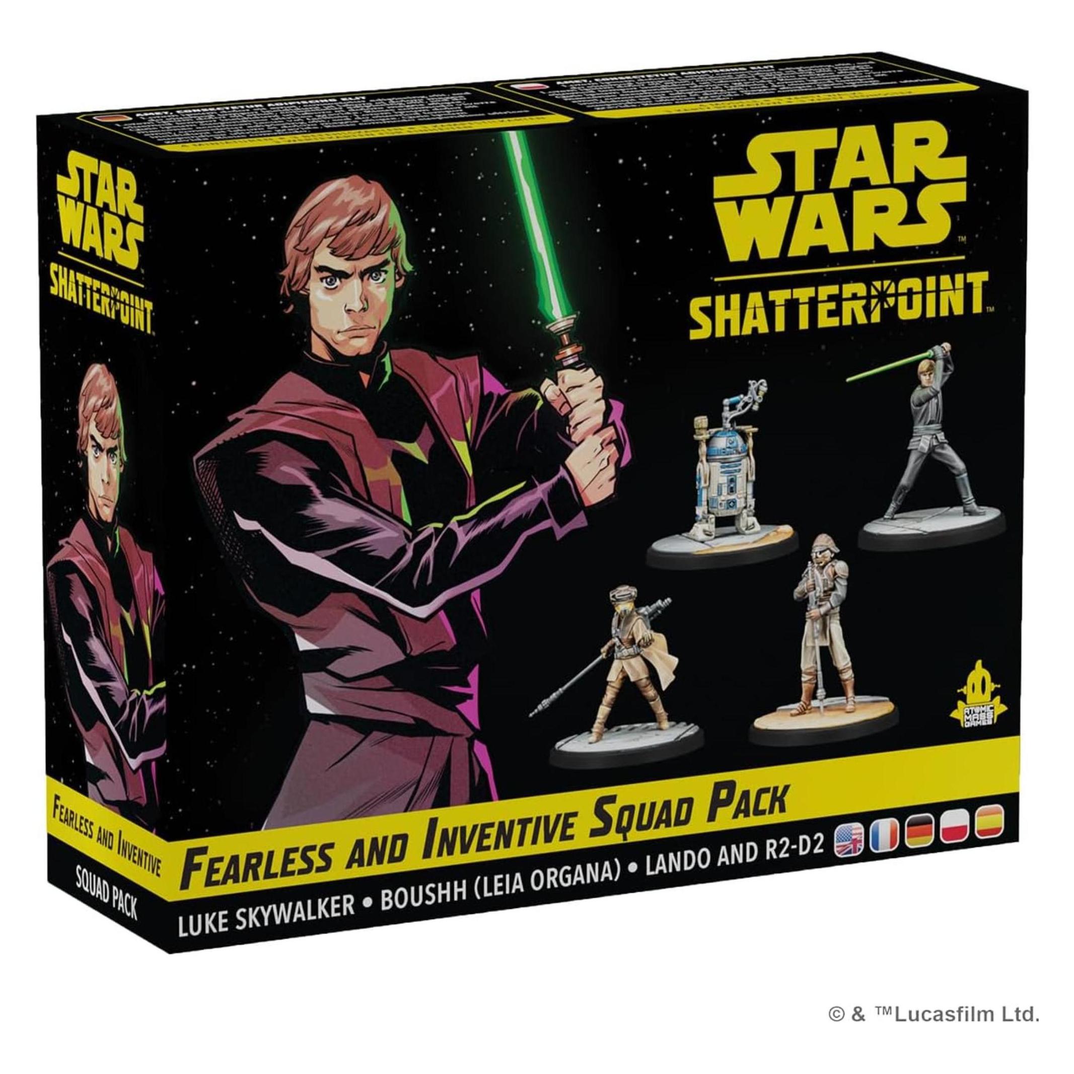 Atomic Mass Games AMGD1021 - Star Wars: Shatterpoint - Fearless and Inventive Squad Pack (Furchtlos und erfi (Deutsch, 2 Spieler) (AMGD1021)