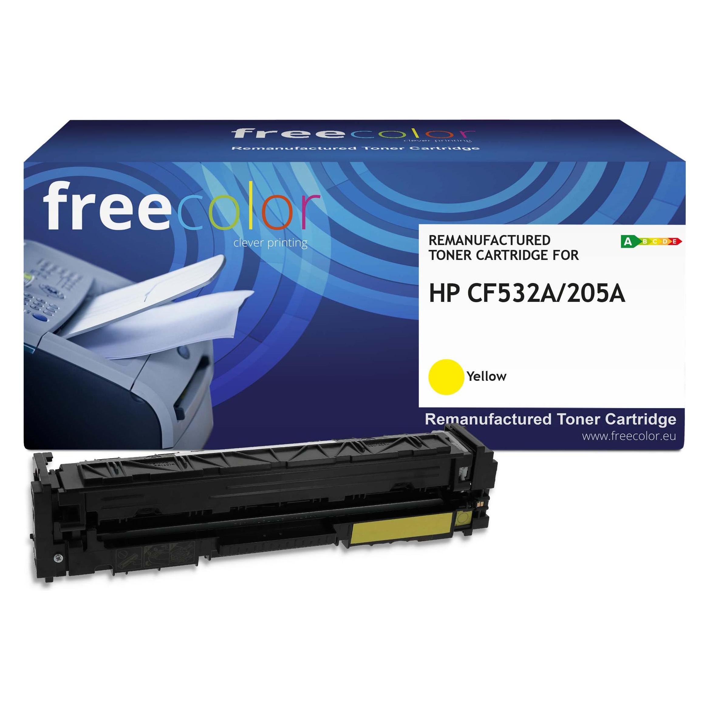 Freecolor HP Color LaserJet Pro M180 Yellow Toner einzeln Kompatibel Toner (Y) (K18111F7)