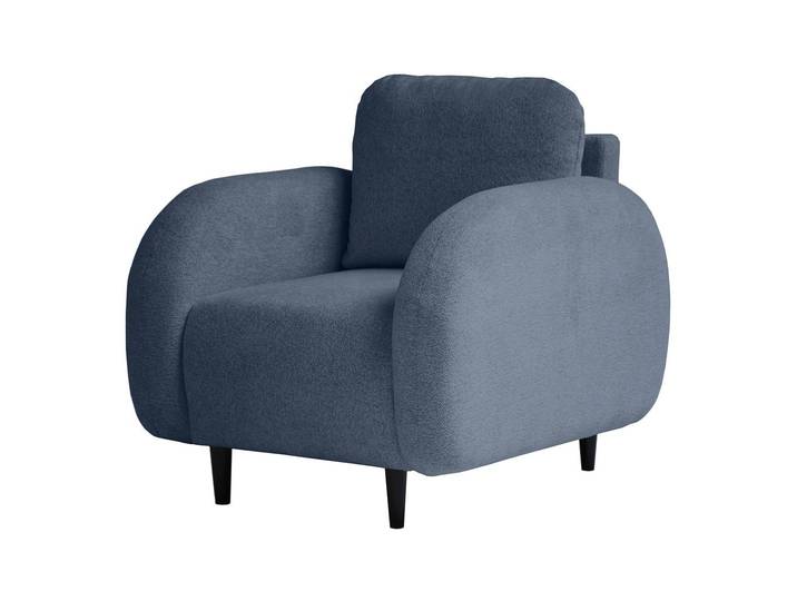 Beautysofa Sessel OPTIMO, Kunststoffbeine in schwarzer Farbe, modernes Design