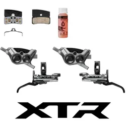 SHIMANO Scheibenbrems-Upgrade-Kit SHIMANO XTR BL-M9220+BR-M9220