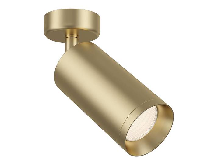 Deckenleuchte Focus Typ C Ø 6cm Gold/Gold Aluminium GU10