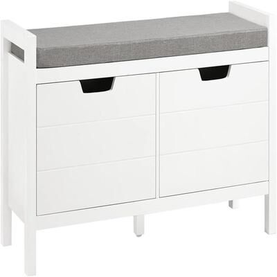 No "Shoe Bench Shoe Rack Shoe Cabinet - 11.8""D x 35.8""W x 19.7""H"