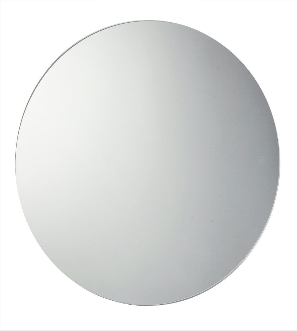 17 Stories Abisia Flat Vanity Mirror 60cm H x 60cm W