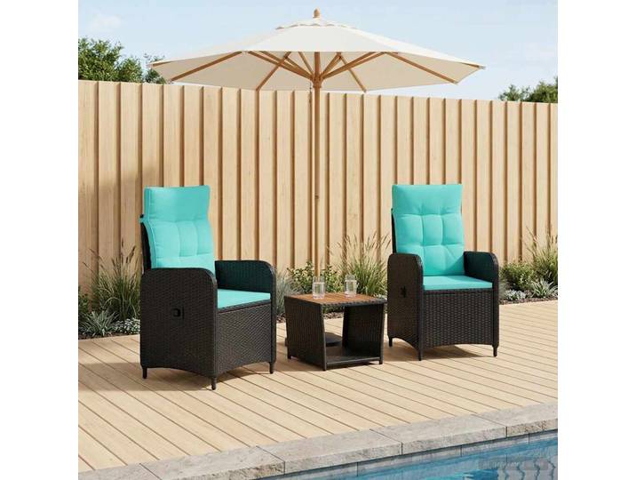 vidaXL Garten-Lounge-Set 3 stk.
