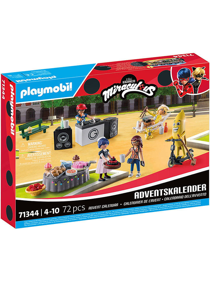 Playmobil Adventskalender "Miraculous: Picknick in Paris" - ab 4 Jahren - onesize